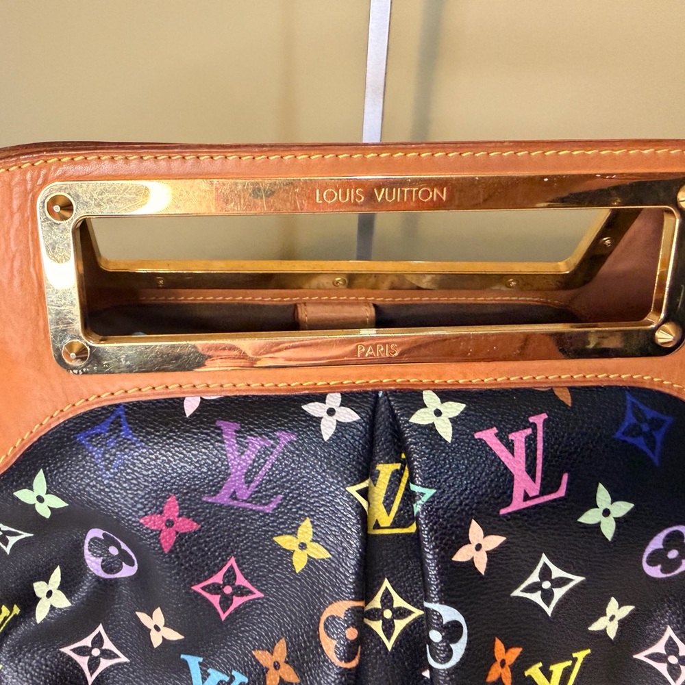 Louis Vuitton Murakami Multicolor Monogram Judy GM Bag - Picture 5 of 16